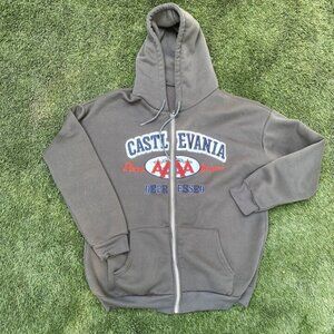 Grey depressed los angeles angels sweather size large